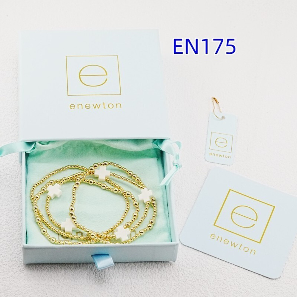 🍸 enewton Style 4-Strand "Empire" Gold Stack